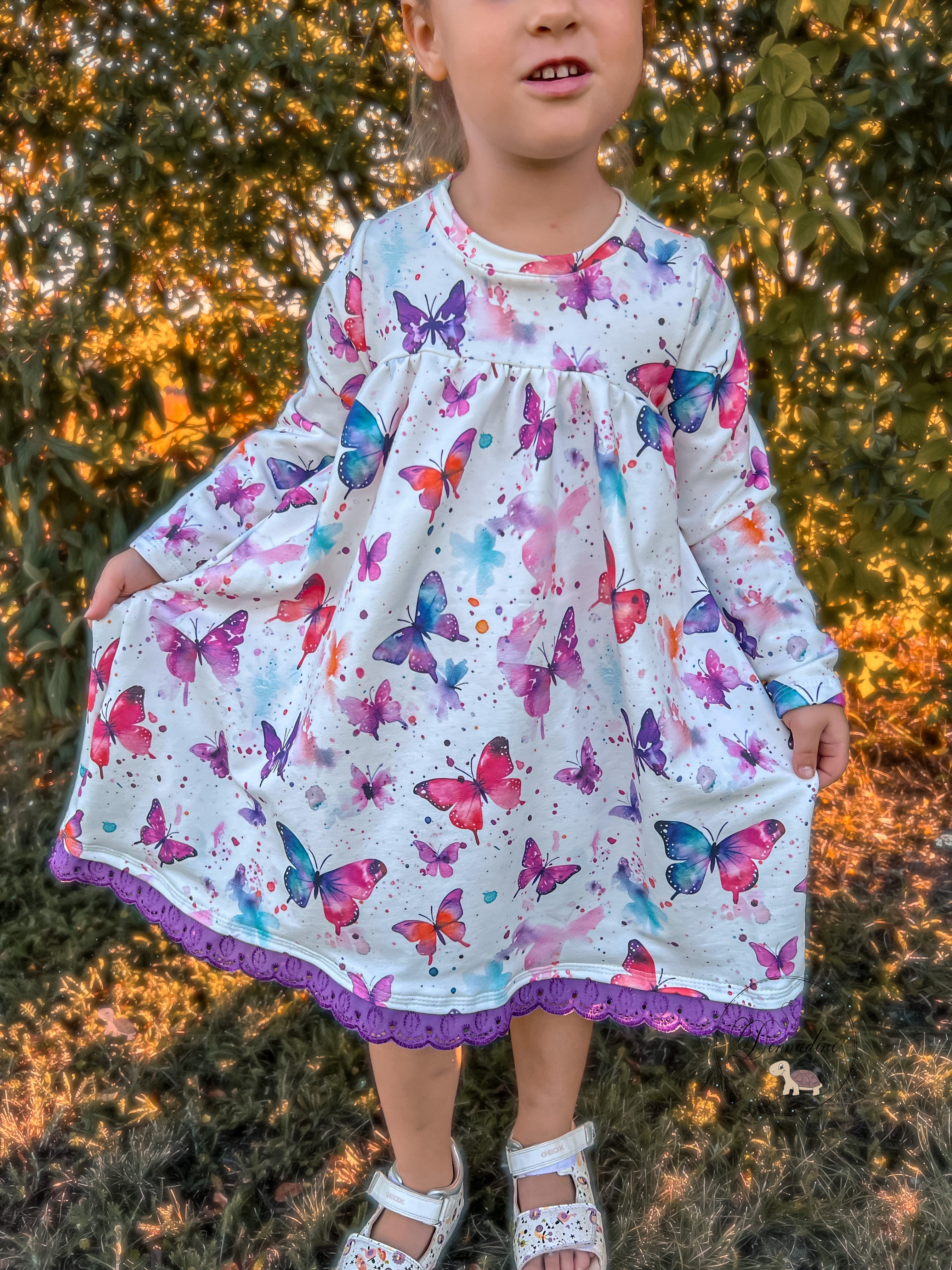 Bunter Schmetterling